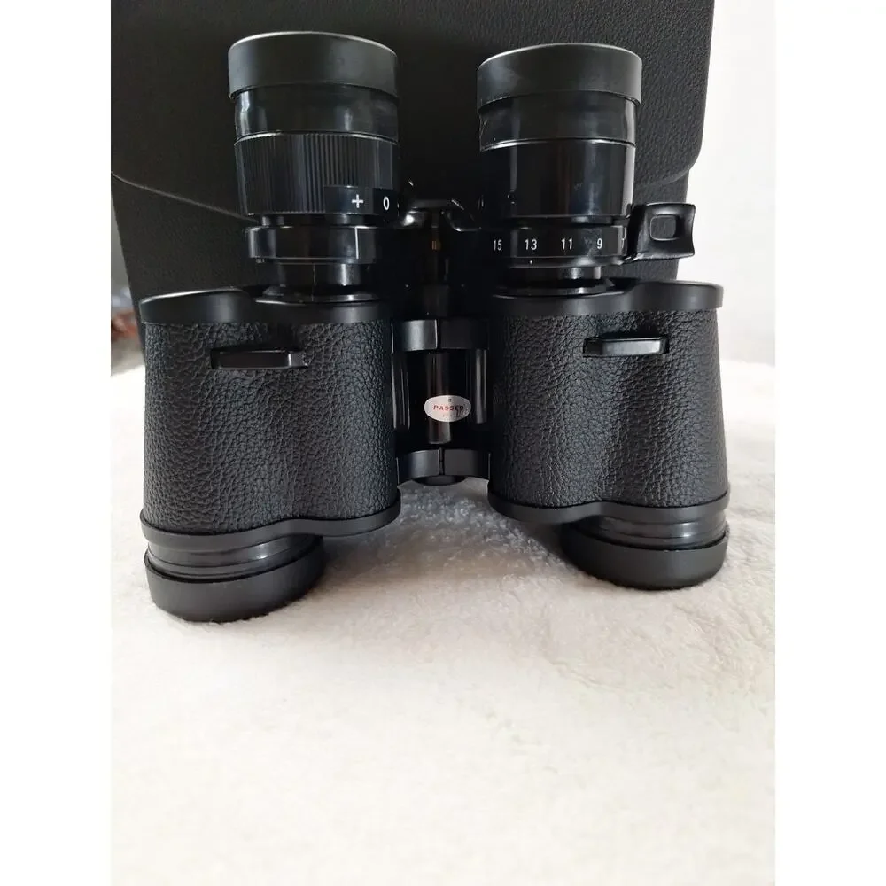 Bushnell 7-15x35 Binoculars, Lens Covers w/Case, Vtg